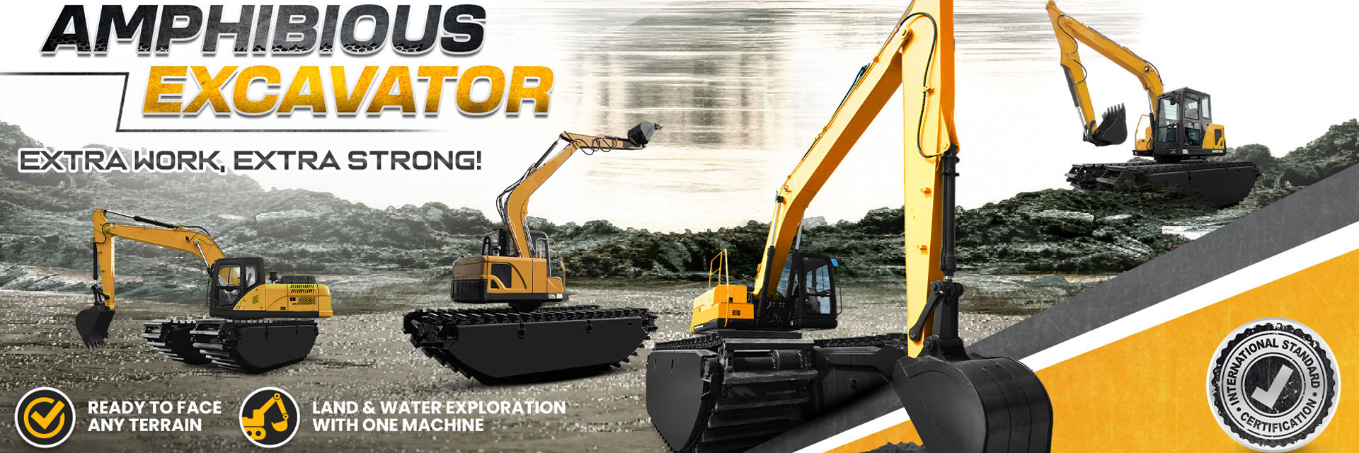 swamp buggy excavator
