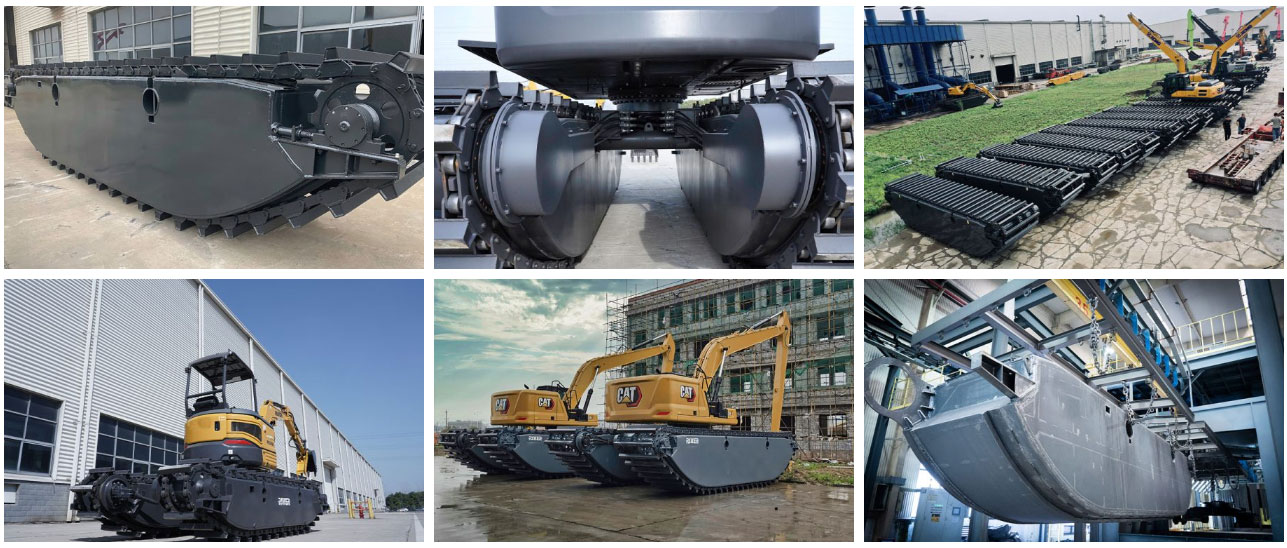Amphibious undercarriage