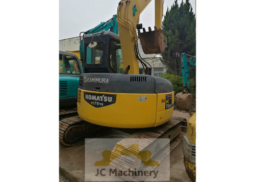 Used Komatsu Excavator PC78US-6, Year 2009, 3800H