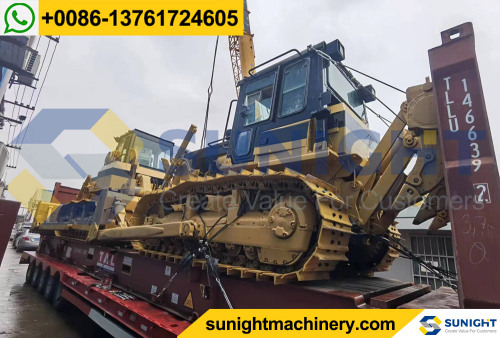 USED Cat Bulldozer D6G, D7G Delivery to Africa Clients