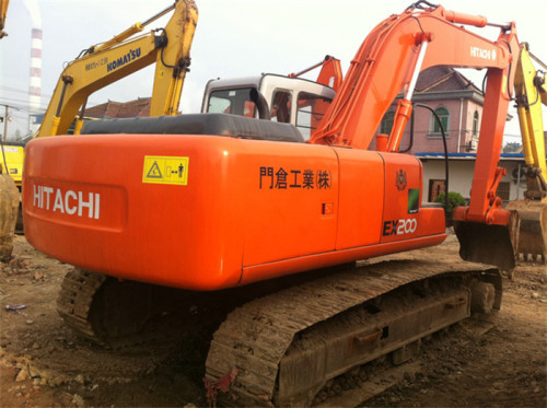 Used Excavator Hitachi EX200-5, Year 2008, 4200H