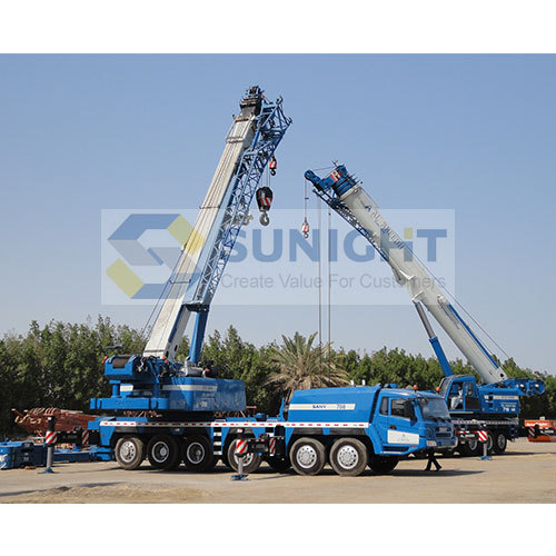 STC1000T6 100T Sany Truck Crane