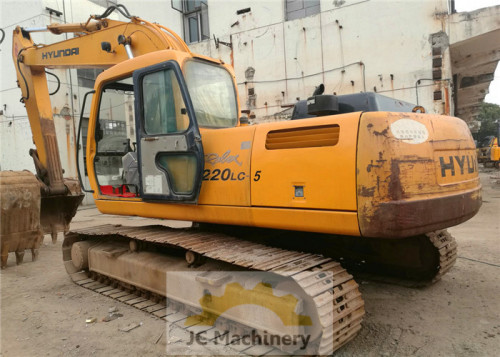 sed Excavator Hyundai R220-5, Year 2006, 5500H