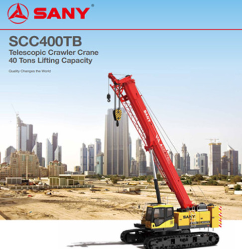 25 - 40T Telescopic Boom Crawler Crane