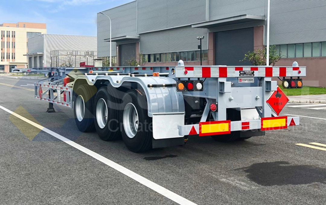 Skeleton Semi-Trailer